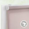 Lichtblick Sonnenschutzsysteme GmbH Bluetooth-Rollo Mailand 95 cm x 190 cm (BxL) rose Tageslicht; Klemm- und schraubbar; Motor per App oder manuell steuerbar Bild 4