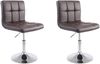 2er Set Lounger Palma V2 Kunstleder, braun Bild 2