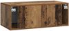 vidaXL Wandmontierter TV-Schrank 98 x 41 x 30 cm Altholz Holzwerkstoff 898873 Bild 5