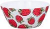 Geda Labels GmbH Dessertschale Erdbeeren, Melamin, (1-tlg), Rot, 700 ml, spülmaschinengeeignet Bild 2