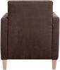 Sessel Karol Bezug Veloursstoff Buche natur / braun 22208 Bild 4