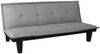 3er-Sofa HWC-C87, Couch Schlafsofa Gästebett Bettsofa Klappsofa, Schlaffunktion 170x100cm ~ Textil, hellgrau Bild 3
