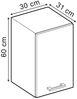 Hängeschrank R-Line Sonoma 30 cm Vicco Bild 3
