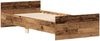 vidaXL Bettgestell ohne Matratze Altholz-Optik 90x200cm Holzwerkstoff 857474 Bild 4