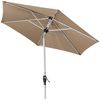 Doppler 'Active Auto Tilt 210' Sonnenschirm mit Höhenverstellung, Greige, Ø 210 cm Bild 2