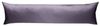 Mako Satin Seitenschläferkissen Bezug uni / einfarbig lila 40x200 cm Bild 4