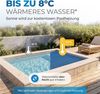 Miganeo Pool Solarfolie 800 x 500 cm rechteckig | schwarz/blau | 180 my Bild 3