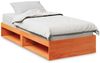 vidaXL Tagesbett ohne Matratze Wachsbraun 90x190 cm Massivholz Kiefer 859249 Bild 2