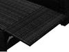 vidaXL 2-tlg. Garten-Lounge-Set mit Auflagen Poly Rattan Schwarz 42734 Bild 5