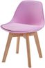 Kinderzimmerstuhl Elvdal 2er Set gepolstert Rosa [en. casa] Bild 2