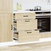 vidaXL Küchenunterschrank Kalmar Sonoma-Eiche Holzwerkstoff 854282 Bild 3
