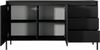 MOEBLO Kommode Rifaro B 153 2D3S (geriffelte-Fronten, Sideboard Wohnzimmer Kommode Schlafzimmer Komodenschrank Highboard, Push-to-open-Öffnung, Rifaro) Bild 2