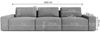 AX LIVING Arkleton 3 Sitzer Sofas 360 cm in Beige – Stilvoll & Bequem Bild 2