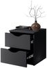 Nachtkommode >Luki< in Graphit - 40x45x42cm (BxHxT) Bild 4