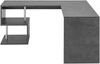 Eckschreibtisch >Esse Angolo< (BxHxT: 180x75x60 cm) in Schiefer Bild 3