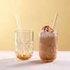 Leonardo GOCCE Caramel Macchiato Glas (2) 390 ml mit Glastrinkhalm 6er Set Bild 3