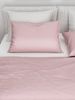Zo!Home Bettwäsche Satinado 1 Bettwäsche 200x200 cm mit 2 Kopfkissen 80x80 cm 100% Baumwolle Mako-Satin Shady Pink Bild 3