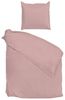 Zo!Home Bettwäsche Satinado 1 Bettwäsche 200x200 cm mit 2 Kopfkissen 80x80 cm 100% Baumwolle Mako-Satin Shady Pink Bild 4