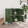 vidaXL Sideboard Olivgrün 68x39x79 cm Stahl 842956 Bild 3