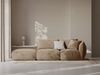 Micadoni Modulares Sofa Chris 3-Sitzer Links Samt Sand Bild 4