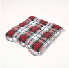 Homescapes Stuhlkissen Sitzkissen Macduff mit Schottenmuster, 100% Baumwolle, 4er-Set Bild 3