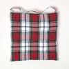Homescapes Stuhlkissen Sitzkissen Macduff mit Schottenmuster, 100% Baumwolle, 4er-Set Bild 4