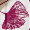 WoolOnly Wendedecke Wolldecke Plaid aus Norwegischer Wolle 130x200 cm (Ginkgo Himbeeren Magenta) Bild 4
