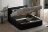 Polsterbett ROLF 120x200 mit Matratze, Bettkasten und Lattenrost. Farbe: VELUTTO 20 Bild 2