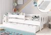 Kids Collective Kinderbett 80x160 | 80x180 | 90x200 cm mit Matratze, Schublade, Rausfallschutz & Lattenrost in weiß 160x80 Mädchen Jungen Bett Bild 5