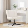 vidaXL Drehstuhl Creme 63 x 75 x 76 cm Schafsleder 42007335 Bild 3