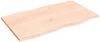 vidaXL Tischplatte 100x60x2 cm Massivholz Eiche Unbehandelt Baumkante 363887 Bild 4