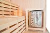 Sanotechnik Sauna 'TALLINN' für 3 Personen, Holz, 150x150x200 cm Bild 3