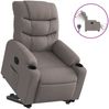 vidaXL Relaxsessel mit Aufstehhilfe Elektrisch Taupe Stoff 3206670 Bild 2