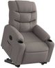 vidaXL Relaxsessel mit Aufstehhilfe Elektrisch Taupe Stoff 3206670 Bild 3