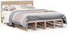 vidaXL Massivholzbett ohne Matratze 140x200 cm Kiefernholz 3302294 Bild 2