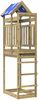 vidaXL Spielturm Braun 52.5 x 85 x 239 cm Massives imprägniertes Holz 3417192 Bild 2