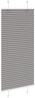 vidaXL Plissee Anthrazit 55x100 cm Stoffbreite 54,4 cm Polyester 4015066 Bild 3