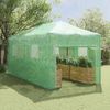 vidaXL Gewächshaus mit Pop-up-Rahmen Grün 290 x 580 x 315 cm Eisen 42006645 Bild 3