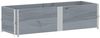 vidaXL Pflanzkasten Grau 150x50 cm Massivholz Kiefer 3295409 Bild 5
