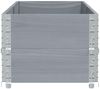 vidaXL Pflanzkasten Grau 150x50 cm Massivholz Kiefer 3295409 Bild 4