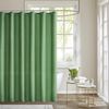 Duschvorhang 150x180cm Grün Wasserdicht Anti-schimmel Textil Waschbar Bild 2