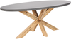 Essgruppe für 4 Personen ORISTANO Beton 190x100x75 cm Beige Bild 4