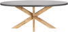 Essgruppe für 4 Personen ORISTANO Beton 190x100x75 cm Beige Bild 5