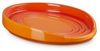 LE CREUSET Schüssel Löffelablage oval ofenrot 16cm, Steingut, (Schüsseln & Schalen) Bild 5