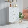 UEV Kommode mit 4 Schubladen, Sideboard für Schlafzimmer,Wohnzimmer (Mehrzweckschrank aus Holz, 60 x 34 x 91 cm), Aufbewahrungskommode, Schrank für Wohnzimmer,Schlafzimmer,Flur Bild 4