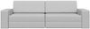 vidaXL Schlafsofa Wolkengrau 245 x 78 x 77 cm Stoff 4106724 Bild 5
