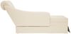 vidaXL Chaiselongue mit Nackenrolle und Rechter Armlehne Leinen 4009790 Bild 5