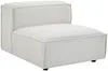 Vente-unique - RUZOLO Sofa SamtStoff Beige - B 169 cm x H 67 cm x L 420 cm Bild 3