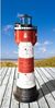 Solar-Leuchtturm Roter Sand, 50 cm, mit LED Beleuchtung Bild 4
