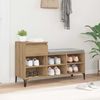 vidaXL Schuhschrank Artisan-Eiche 102 x 36 x 60 cm Holzwerkstoff 881043 Bild 4